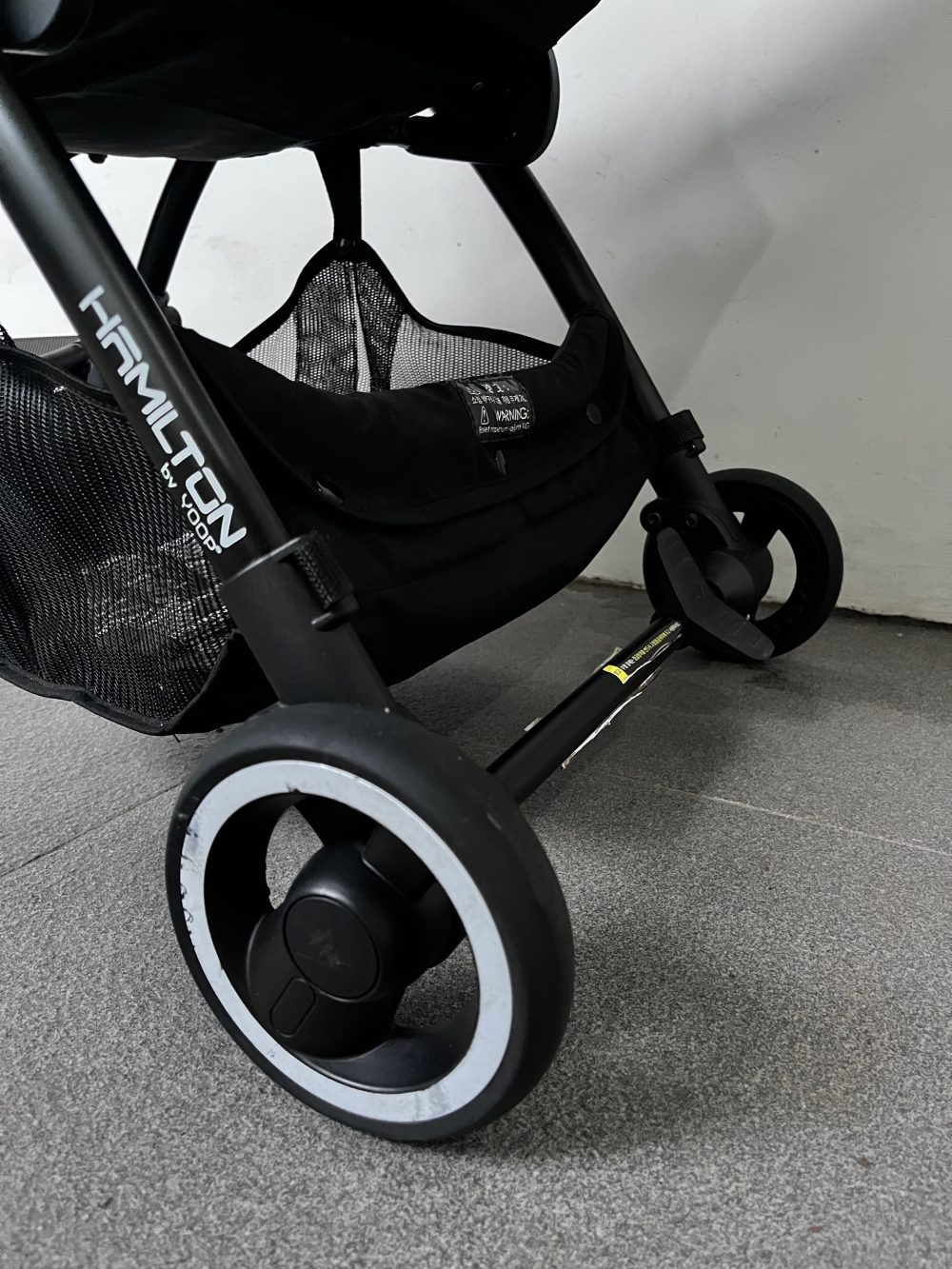 Xe đẩy Hamilton X1 màu đen ( size: 0->4y, tối đa 20kg) - Ảnh 6