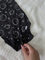 Set 4 bộ bodysuit Gerber họa tiết vũ trụ (size 6→9m) - Ảnh 2