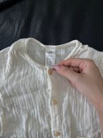 Set 4 bodysuit H&M màu xanh/be (size 2→9m) - Ảnh 8