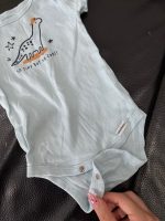 Set 2 bộ bodysuit Gerber màu cam/xanh dương (size 6→9m) - Ảnh 5