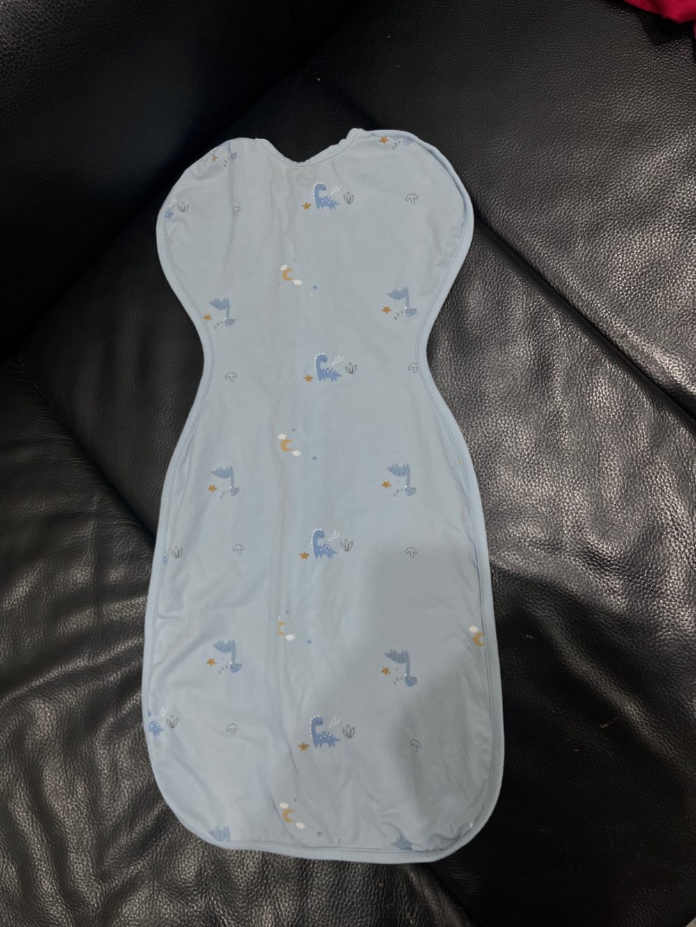 Set 3 nhộng kén ngủ Unbee, 2 màu trắng họa tiết hoạt hình (size 0→3m) & 1 màu xanh (size 0→6m) - Ảnh 25