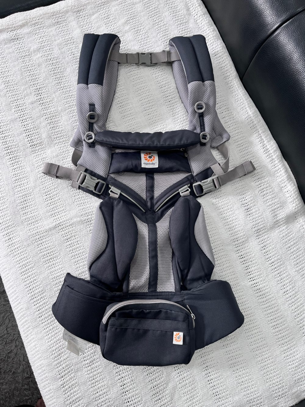 Địu Ergobaby Omni 360 Cool Air Mesh, Carbon Grey (size: 3kg2→20kg~ 0→48m) - Ảnh 23