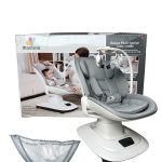 Nôi ru Mastela Baby Bouncer màu xám ( full box)