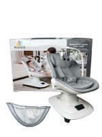 Nôi ru Mastela Baby Bouncer màu xám ( full box)