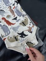 Set 4 bộ bodysuit Gerber chủ đề khủng long (size 6→9m) - Ảnh 14