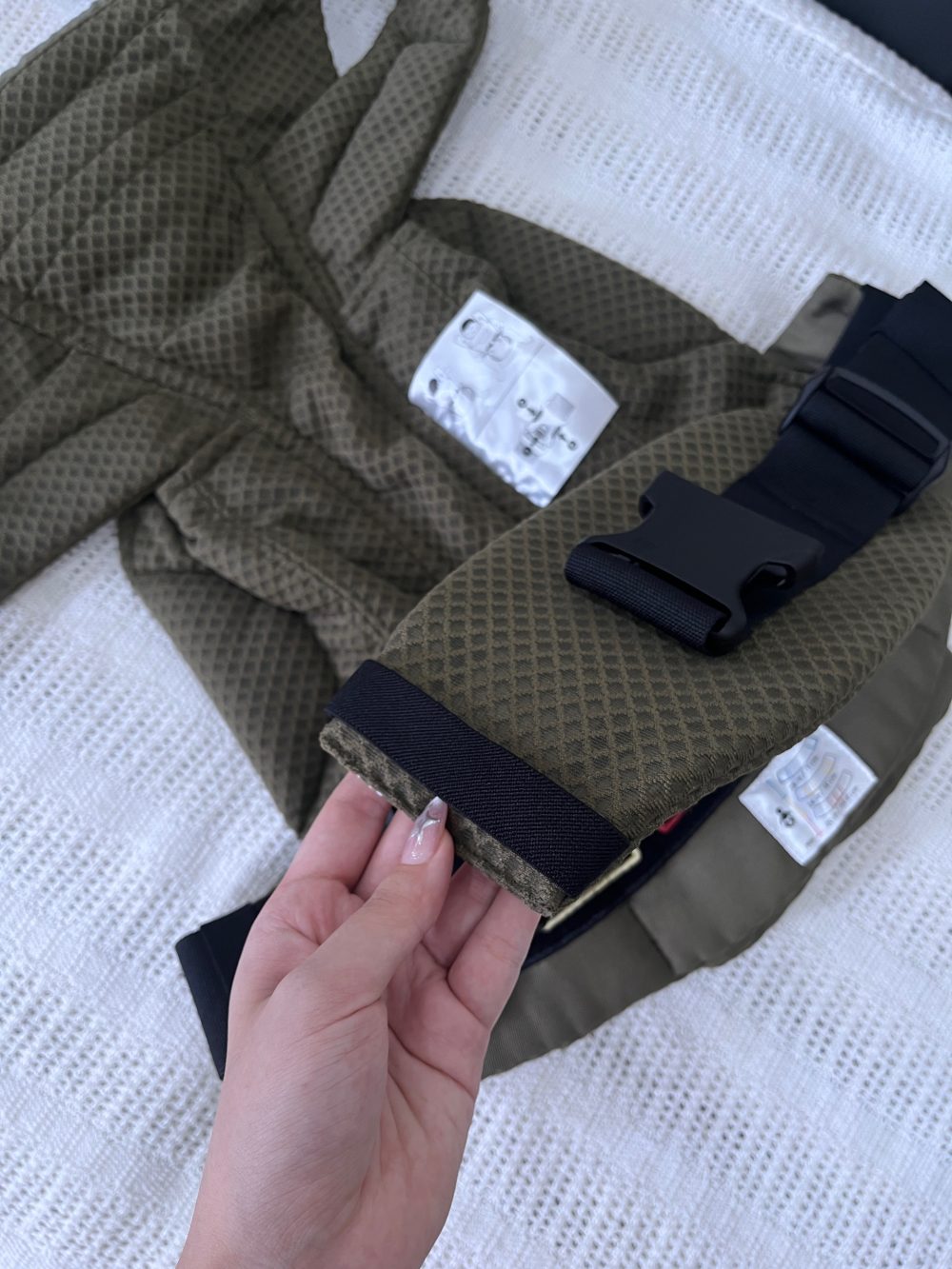 Địu Ergobaby Omni Breeze – Olive Green (Size: 3kg2->20kg ~ 0->48m) - Ảnh 3