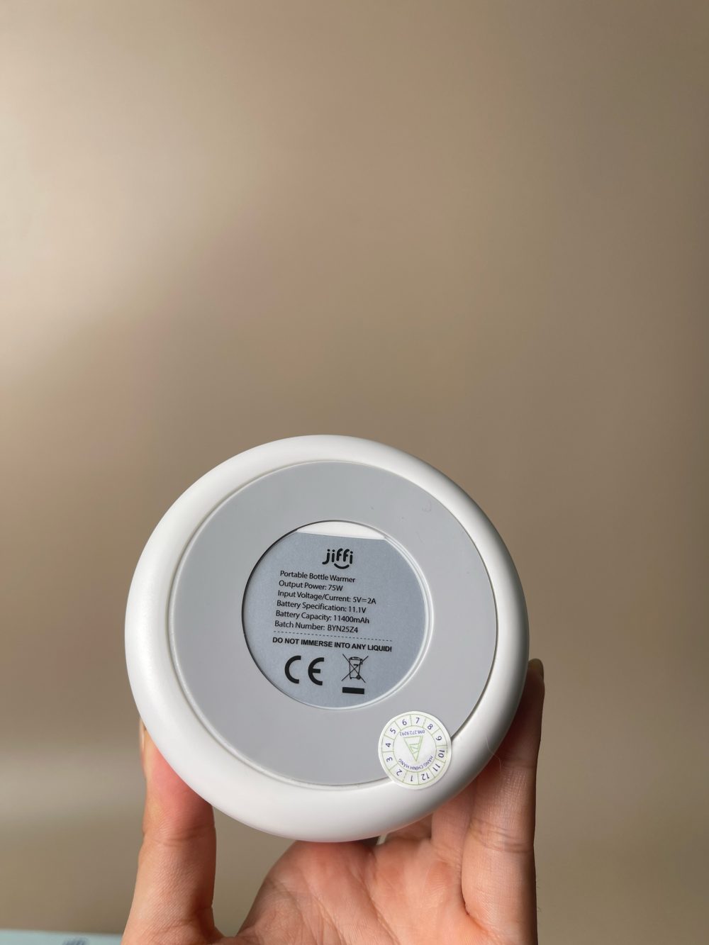Máy hâm sữa cầm tay JIFFI 5.0, khuấy sữa ( no box) - Ảnh 15