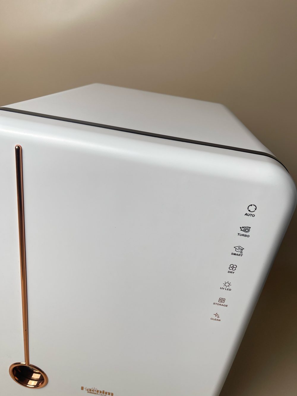 Máy tiệt trùng UV Haenim 4G Premium màu trắng gold (full box) - Ảnh 3