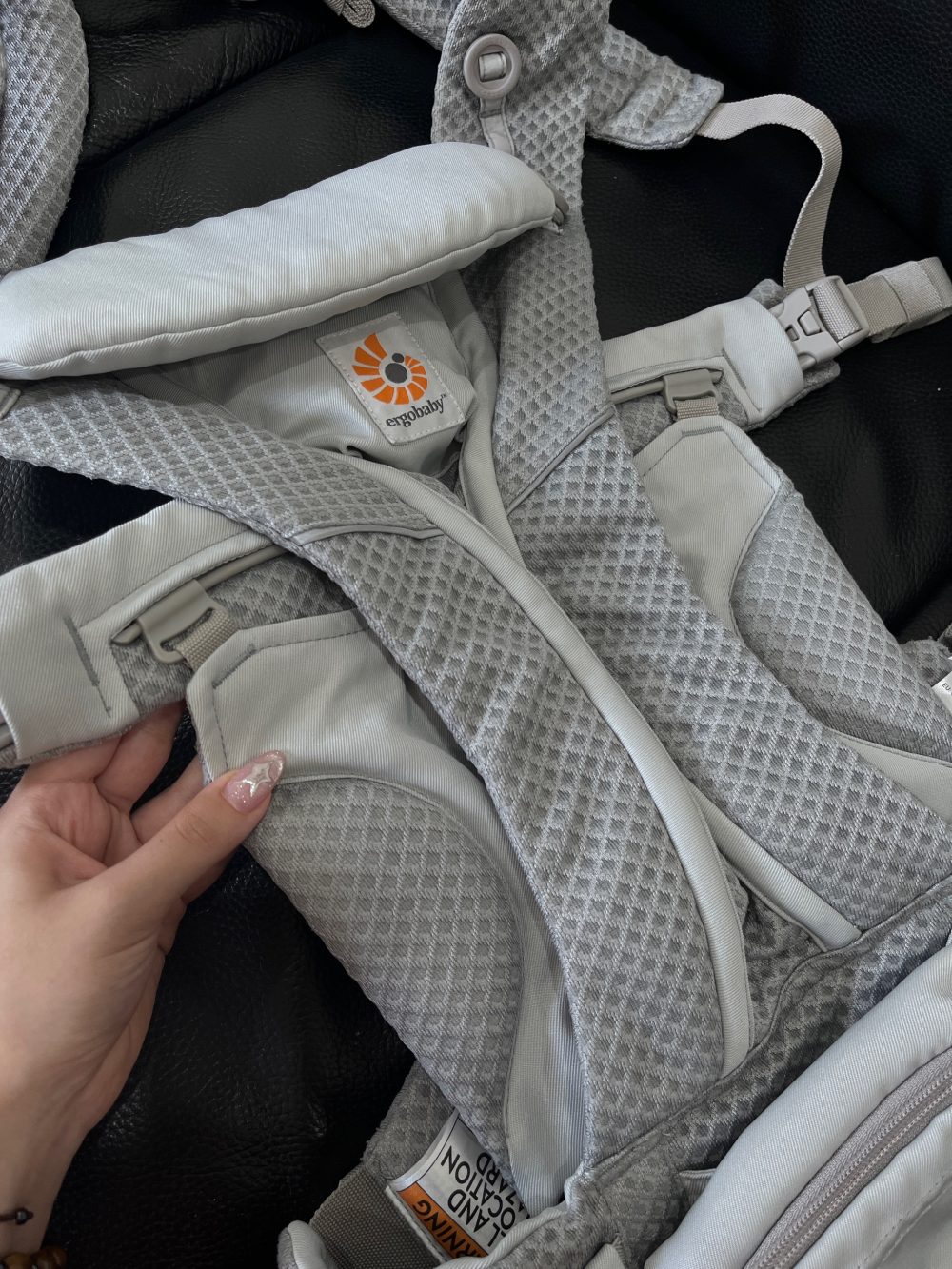 Địu Ergobaby Omni Breeze, Pearl Grey (size: 3kg2→20kg4~ 0→48m) - Ảnh 17