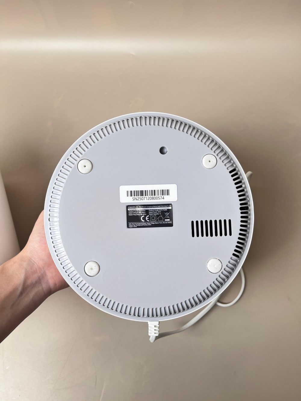 Máy phun sương tạo ẩm Deerma F628S 5L tia UV khử khuẩn (no box) - Ảnh 8