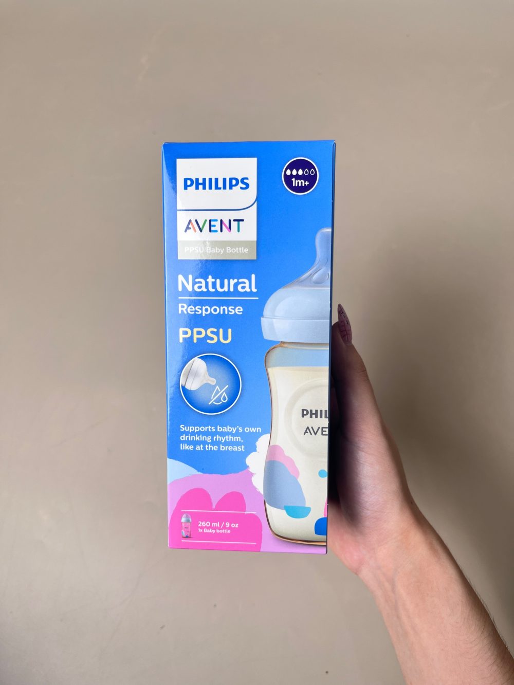 Bình sữa PHILIPS AVENT PPSU 260ml ( full box) kèm 4 núm ti size số 2,3,4 - Ảnh 25
