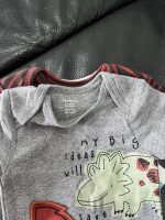 Set 4 bộ bodysuit Gerber chủ đề khủng long (size 6→9m) - Ảnh 6