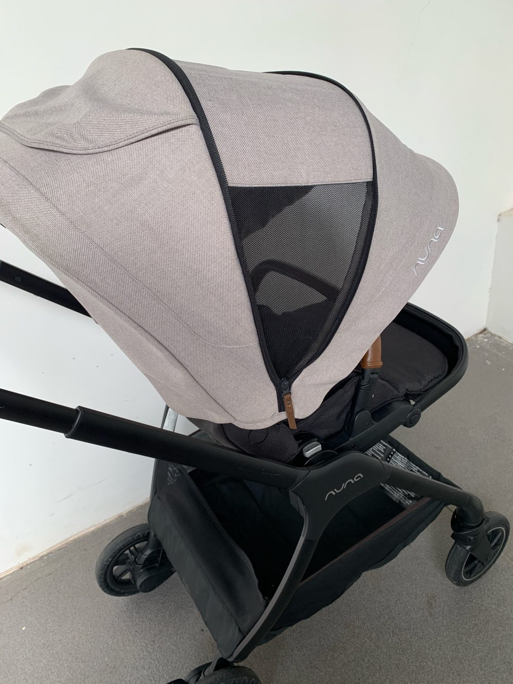 Xe đẩy Nuna Triv màu xám khung đen (sơ sinh - 22kg) - Ảnh 12
