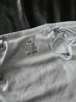 Set 3 bộ bodysuit đáp chéo H&M màu xanh/trắng (size 0→1m) - Ảnh 12