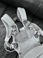 Địu BabyBjorn màu xám ( size: 0->3y ~ 3kg2->15kg) - Ảnh 11