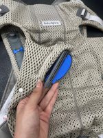 Địu BabyBjorn Baby Carrier Mini Ariy mesh màu grey beige (size: 0m->1y~ 3kg2->11kg) full box (Bill VNQ) - Ảnh 10