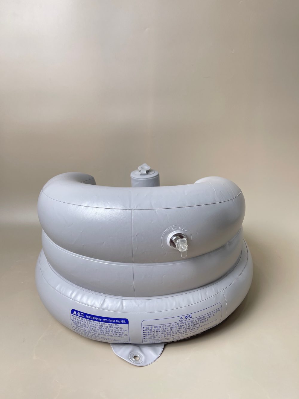 Ghế hơi tập ngồi Richell màu xám ( no box) - Ảnh 4