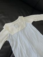Set body dài Nous xanh phối trắng (size 3→6m) kèm mũ lưỡi trai Nous màu xanh nhạt (size M) - Ảnh 2