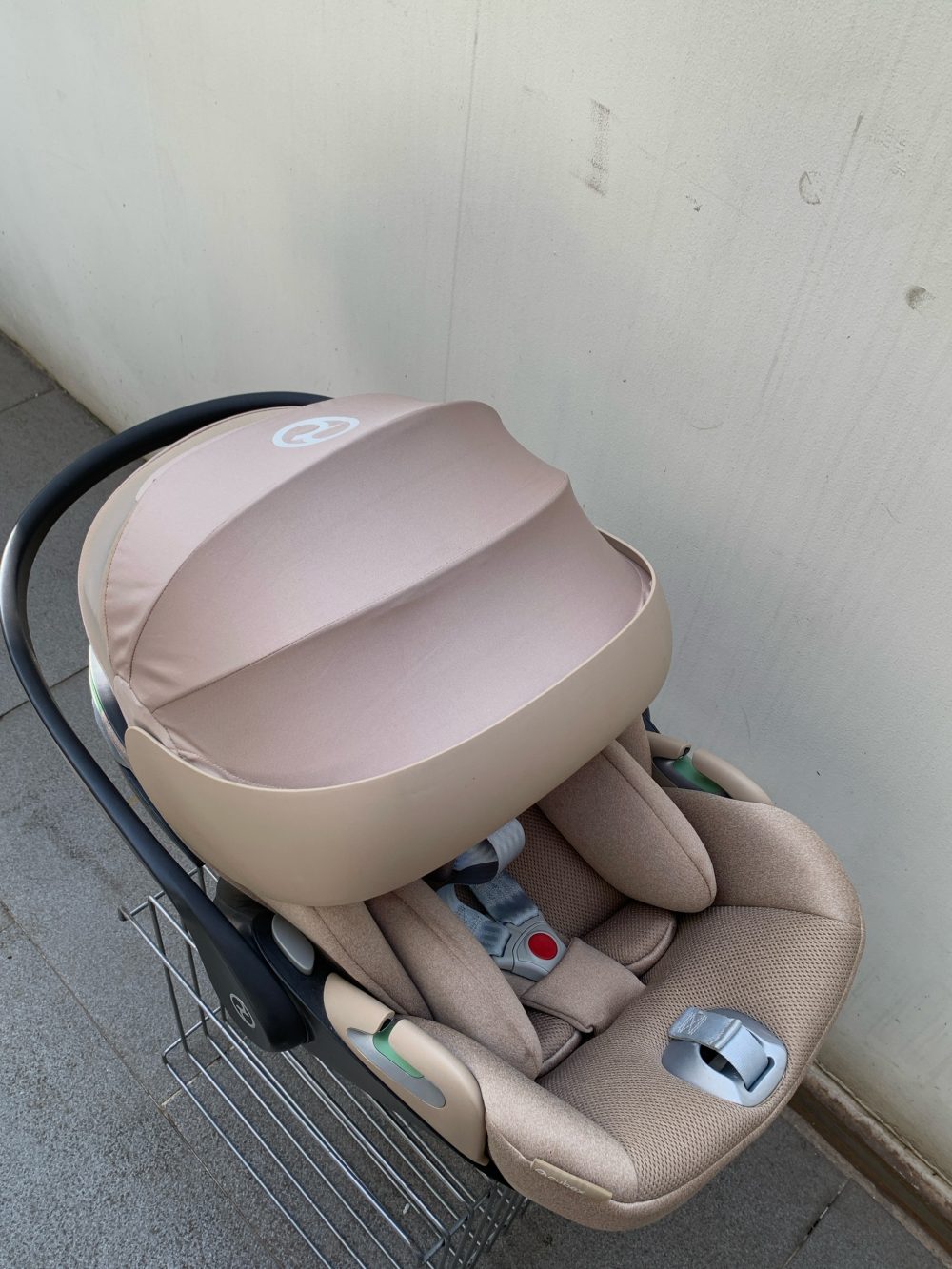 Ghế ngồi ô tô Cybex Cloud T i-size màu cozy beige (45-87cm<13kg) - Ảnh 6