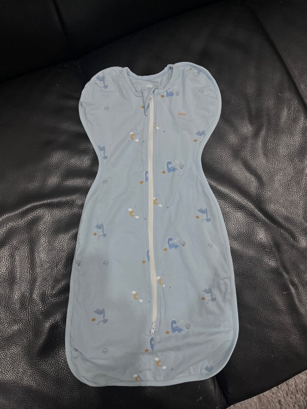 Set 3 nhộng kén ngủ Unbee, 2 màu trắng họa tiết hoạt hình (size 0→3m) & 1 màu xanh (size 0→6m) - Ảnh 21