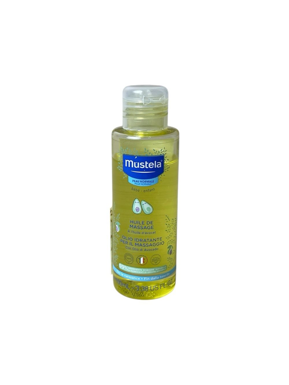Dầu massage Mustela cho bé 100ml (Date: 20/02/2028)