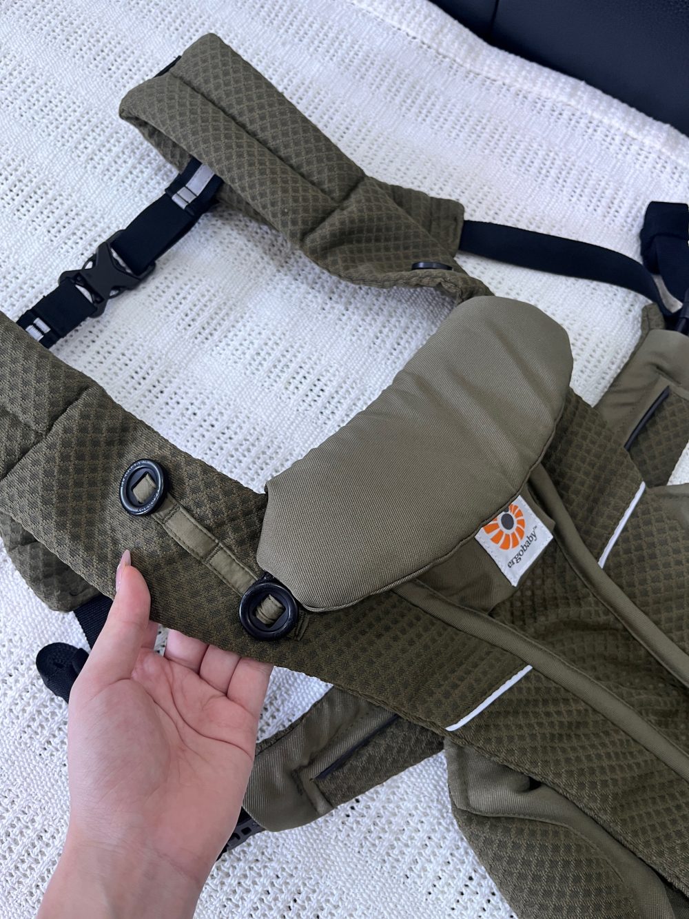 Địu Ergobaby Omni Breeze – Olive Green (Size: 3kg2->20kg ~ 0->48m) - Ảnh 19