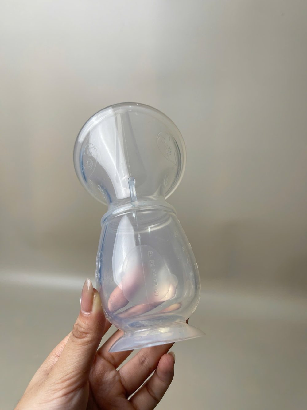 Set 2 cốc hứng sữa silicone Pigeon ( no box) - Ảnh 7