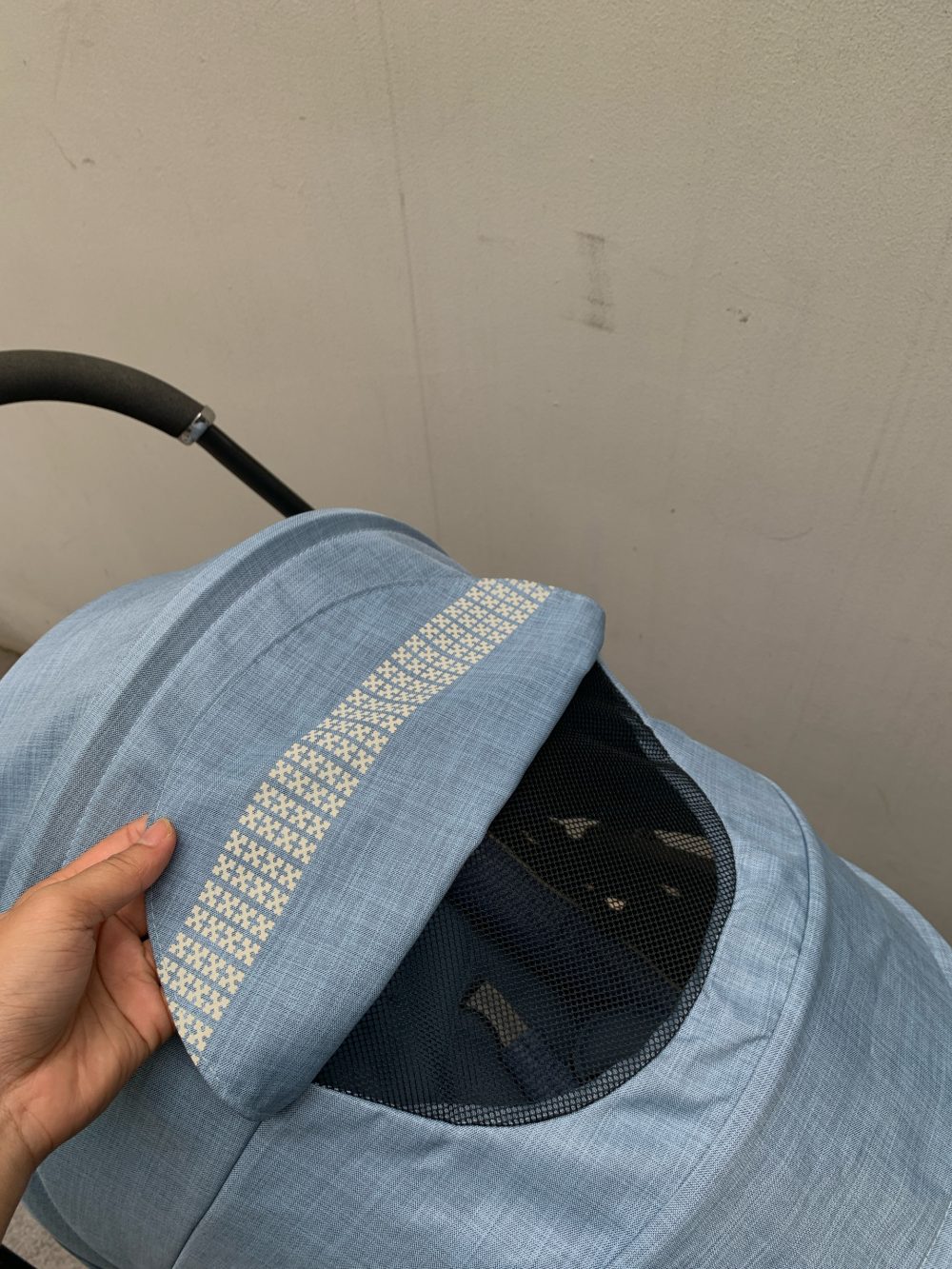 Xe đẩy Aprica Luxuna Comfort màu xanh ( sơ sinh - 15kg~ 36m) - Ảnh 16