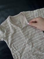 Set 2 bodysuit dài tay Mothercare màu nâu/xanh (size 1→3m) tặng kèm quần dài H&M màu be (size 2→4m) - Ảnh 16