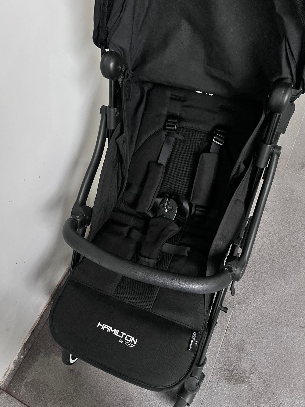 Xe đẩy Hamilton X1 màu đen ( size: 0->4y, tối đa 20kg) - Ảnh 18