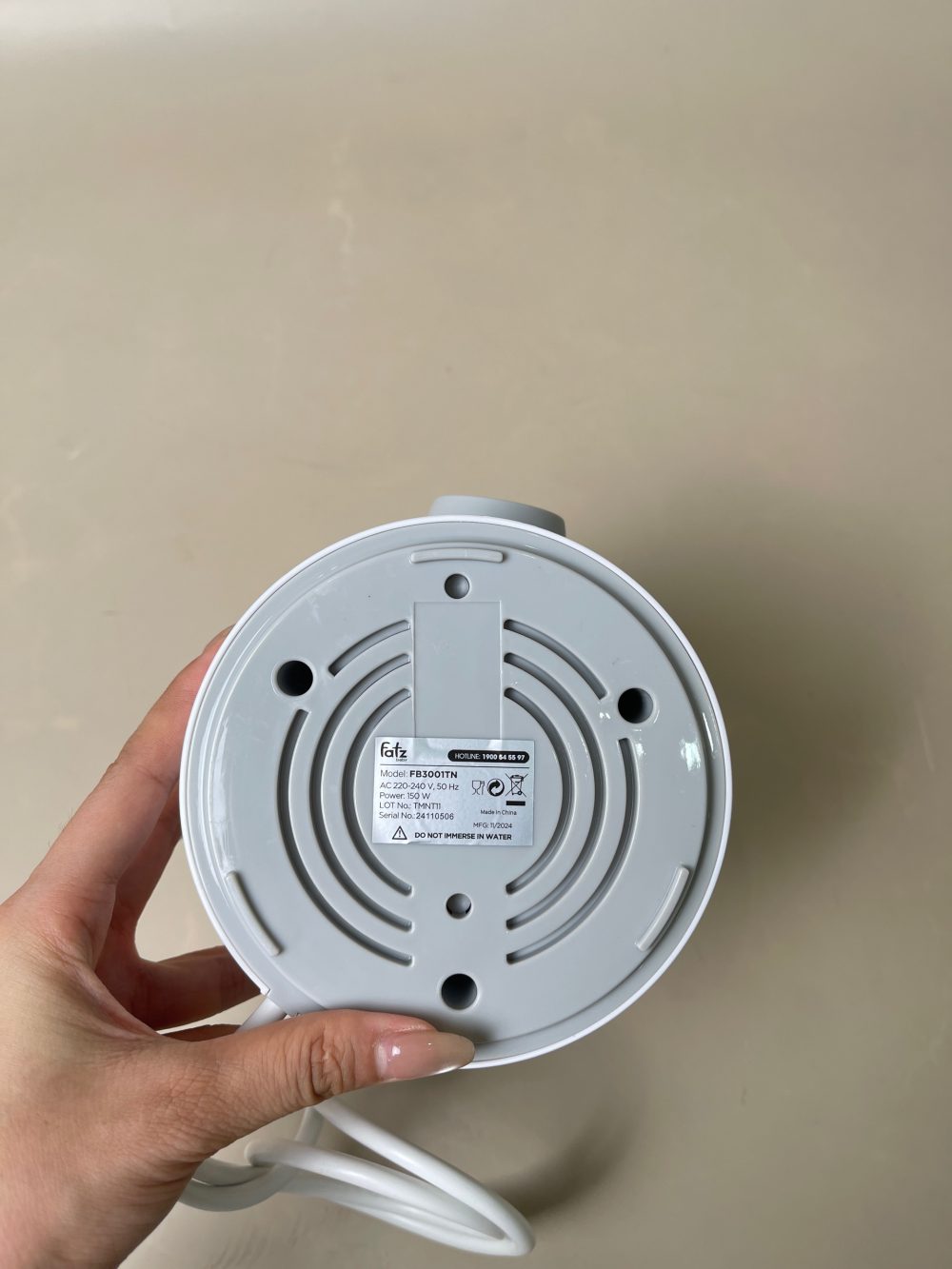 Máy hâm sữa & tiệt trùng Fatz Fatzbaby Mono 6 (no box) - Ảnh 17