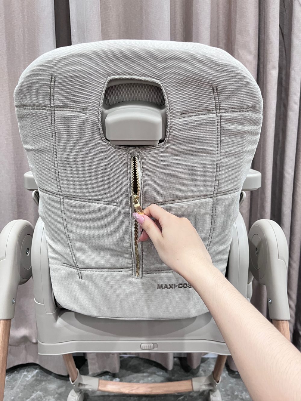 Ghế ăn cho bé Maxi-Cosi Minla Plus, Elegance Beige ( size: Sơ sinh -> 60kg), full box - Ảnh 4