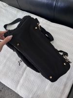 Balo kiêm túi đeo chéo đựng đồ cho bé Hannah & Sophia Belle màu đen - Ảnh 8