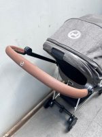 Xe đẩy Cybex mios 3 màu xám khung bạc ( size: 0->4y, tối đa 22kg) kèm adapter và áo mưa cybex - Ảnh 24