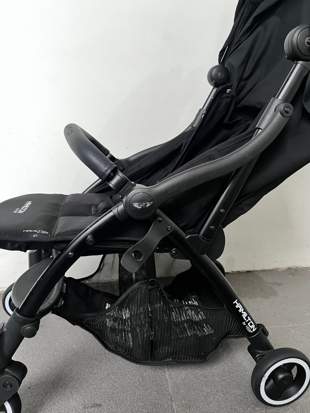 Xe đẩy Hamilton X1 màu đen ( size: 0->4y, tối đa 20kg) - Ảnh 7