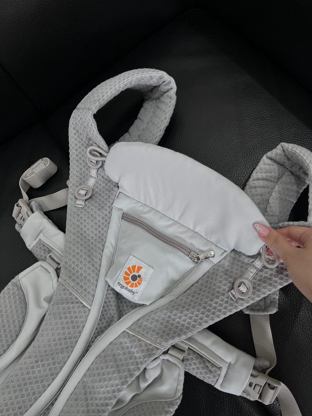Địu Ergobaby Omni Breeze, Pearl Grey ( Size: 3.2->20kg ~ 0->48m) - Ảnh 7