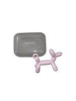 Gặm nướu silicone Puppy Heorshe màu hồng (kèm hộp đựng)