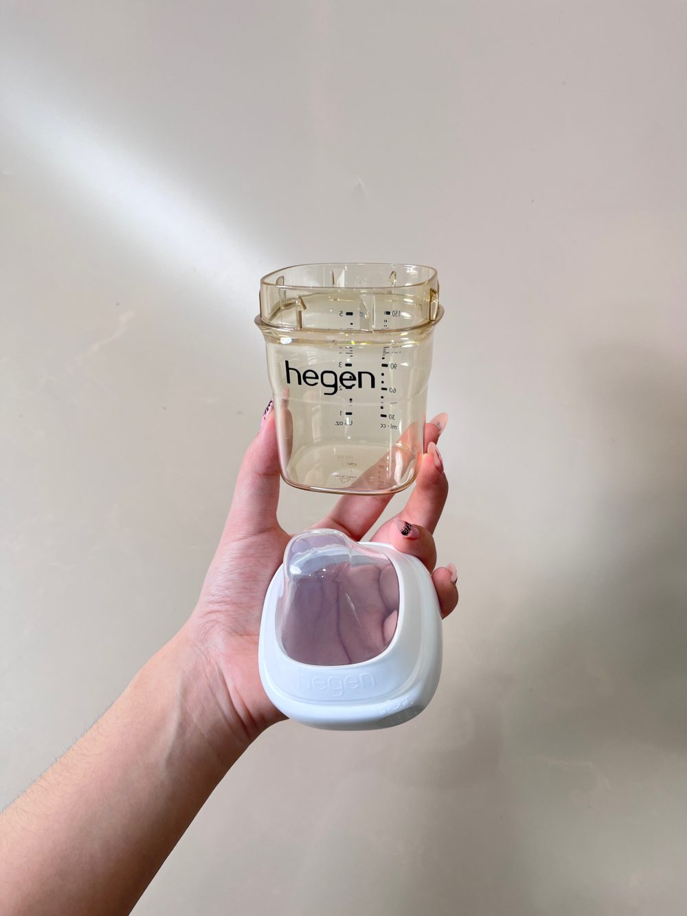 Bình sữa Hegen 150ml không kèm núm ti (no box) - Ảnh 5
