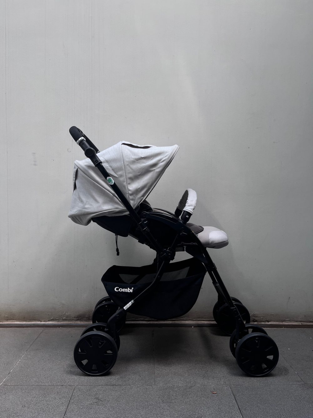 Xe đẩy Combi Crossgo 4 cas màu ghi (size 1→36m, tối đa 15kg) - Ảnh 23