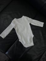 Set 2 bodysuit dài tay H&M màu trắng/xám (size 4→6m) - Ảnh 9