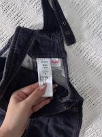 Set đồ bộ ngắn tay MoneBebé màu trắng kèm 2 yếm và 1 bodysuit Carter’s màu xanh (size 3→9m) - Ảnh 13