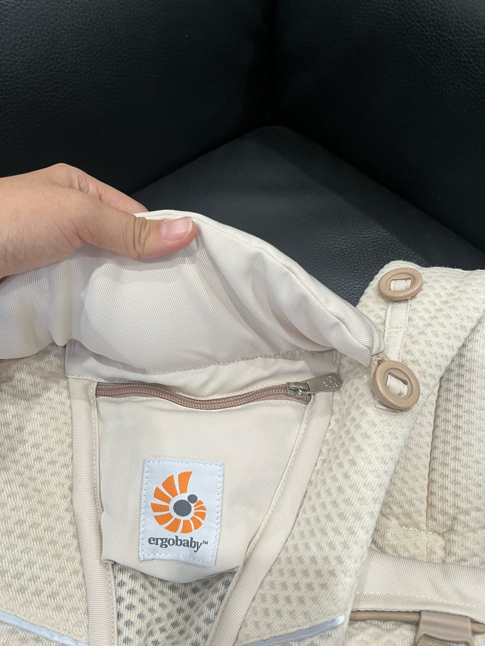 Địu Ergobaby Omni Breeze, Natural Beige( size: 3kg2→20kg~ 0→48m) - Ảnh 9