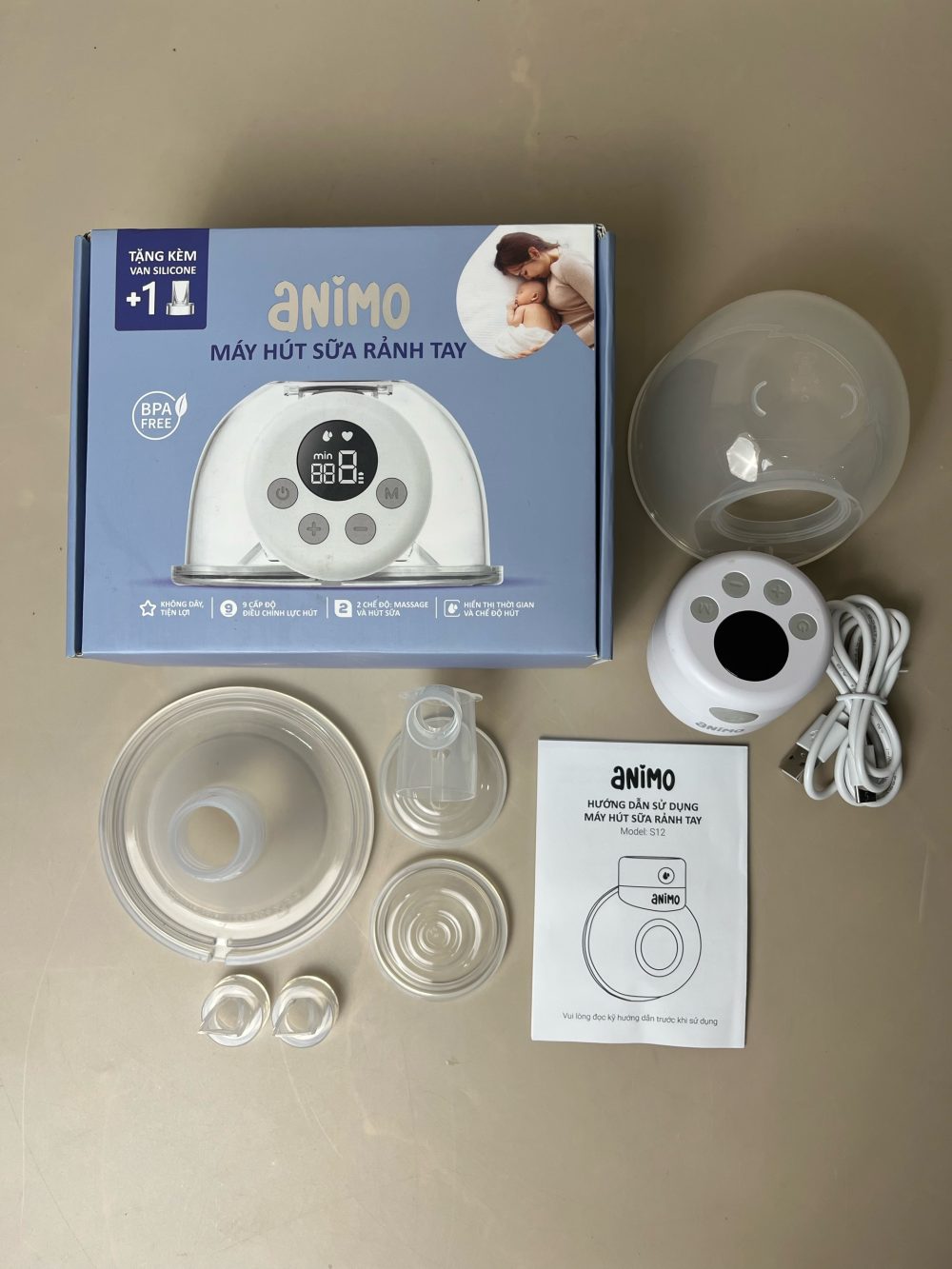 Máy hút sữa không dây Animo - máy đơn (full box) - Ảnh 20