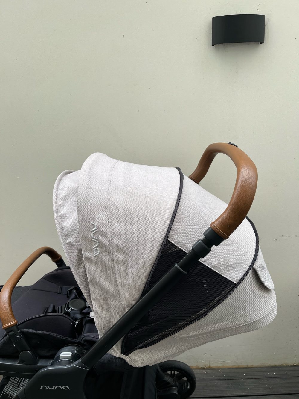 Xe đầy Nuna Triv màu xám khung đen (size: 0→ 4y, tối đa 22kg) - Ảnh 9