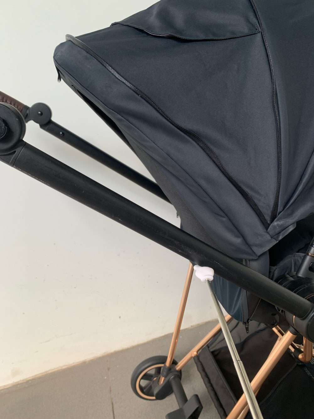 Xe đẩy Cybex Mios 2 màu xanh đen khung gold rose (sơ sinh-4y~22kg) - Ảnh 19