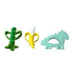 Bộ ba ngậm nướu Silicone Dr Brown's, Nuby, Mother Care