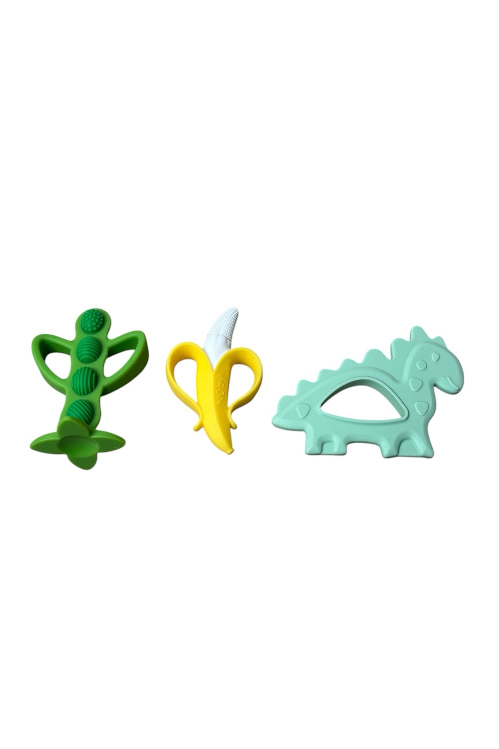 0709527c0f434f85b03d7ab88345af1b Bộ ba ngậm nướu Silicone Dr Brown's, Nuby, Mother Care - Ảnh 1