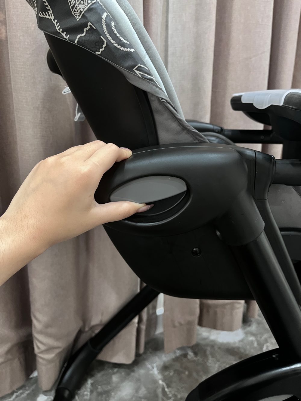 Ghế ăn dặm Mimzy Abc Joie màu than chì ( 0m-> 3y~ tối đa 15kg) - Ảnh 21