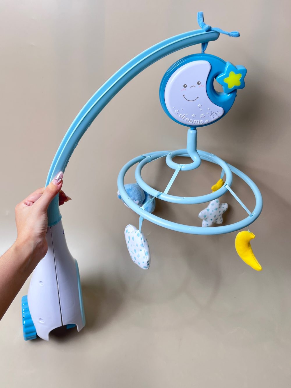 Đồ chơi gắn cũi Chicco Next2Dreams màu xanh (full box) - Ảnh 4