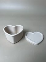 Hộp trữ đồ ăn dặm silicone Loveat hình trái tim màu be (no box) - Ảnh 6